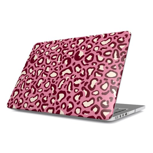 Leo Tones - Burgundy & Pink - MacBook Case