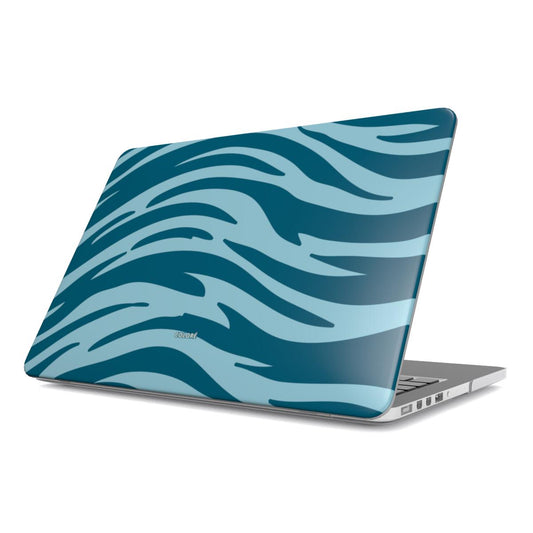 Tiger Tones - Blue - MacBook Case