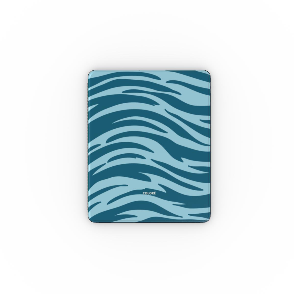 Tiger Tones - Blue - Apple iPad Case