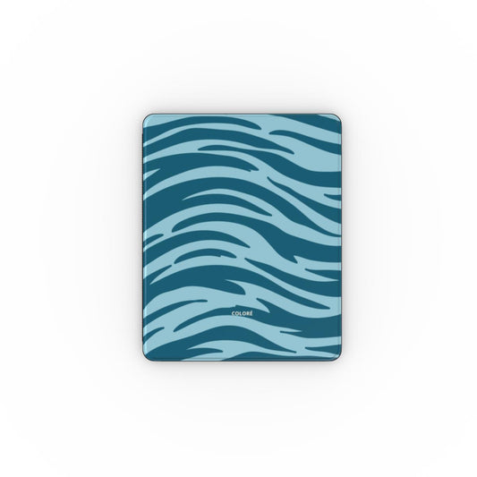 Tiger Tones - Blue - Apple iPad Case