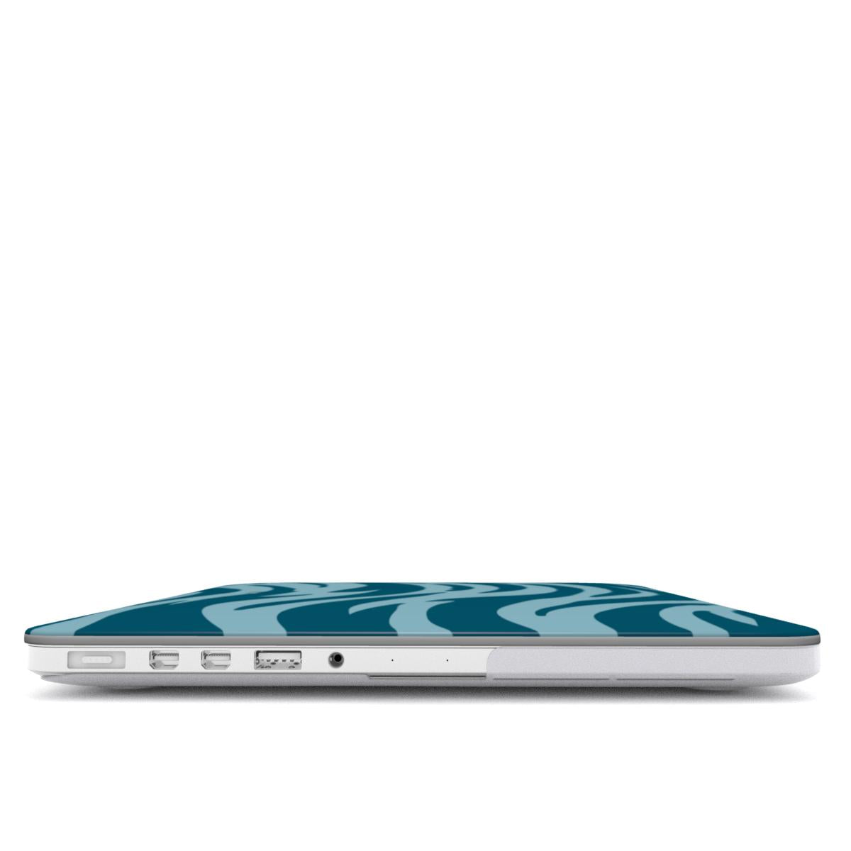 Tiger Tones - Blue - MacBook Case