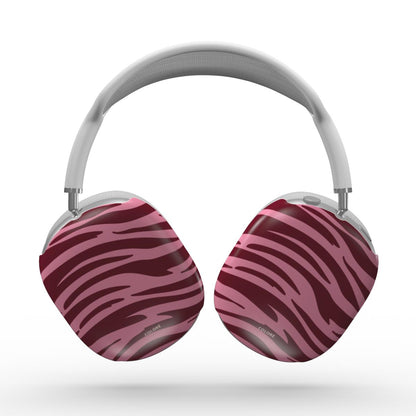 Tiger Tones - Burgundy & Pink - Apple AirPods Max Tough Case