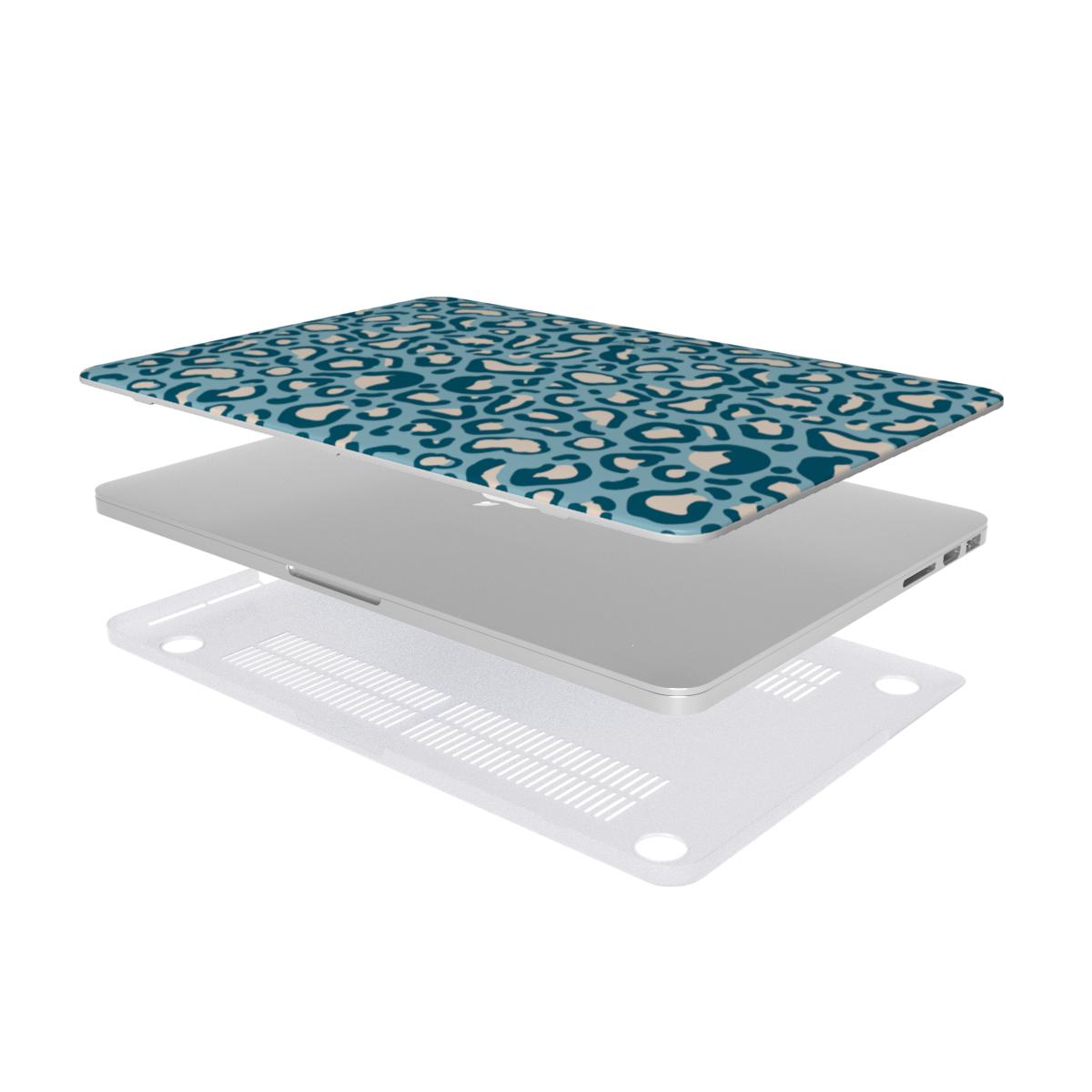 Leo Tones - Blue - MacBook Case