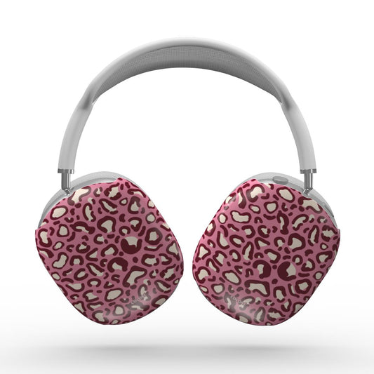 Leo Tones - Borgonha & Rosa - Capa Resistente para Apple AirPods Max