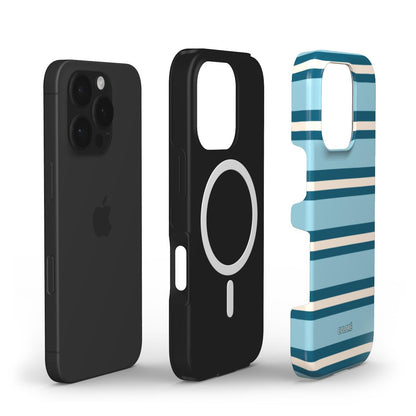 Nordic Layers - Blue - MagSafe Tough Phone Case