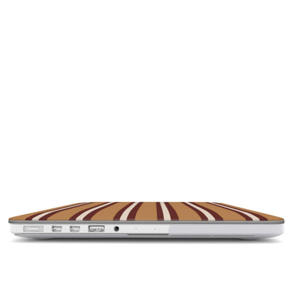 Nordic Layers - Camel & Castanho - Capa para MacBook