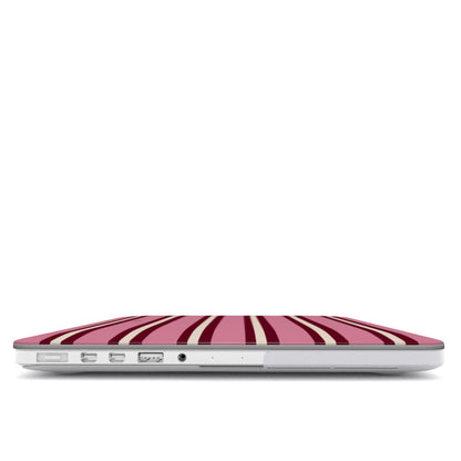 Nordic Layers - Burgundy & Pink - MacBook Case