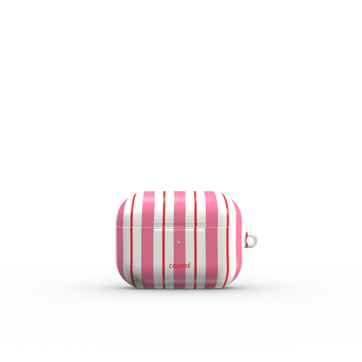 Vertical Flow  - Red - Airpods Case