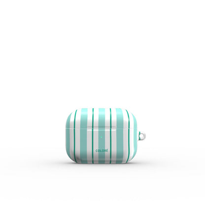 Vertical Flow - Green & Blue - Airpods Case