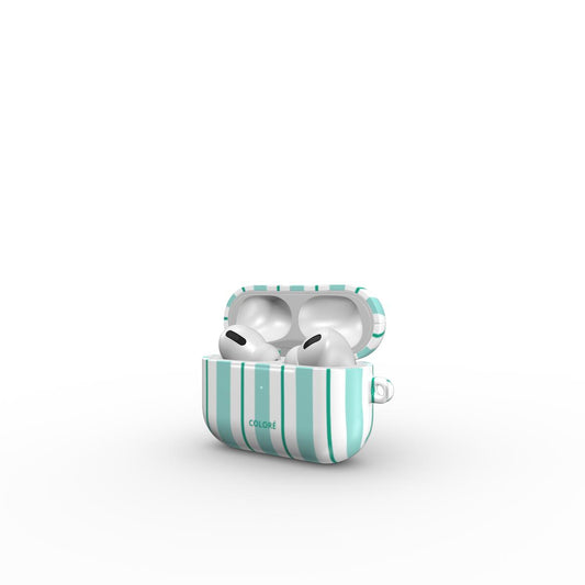 Vertical Flow - Green & Blue - Airpods Case