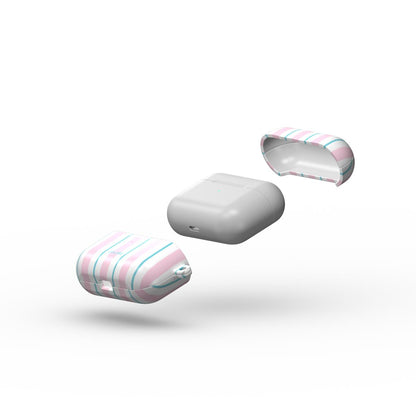 Vertical Flow - Pink & Blue - Airpods Case