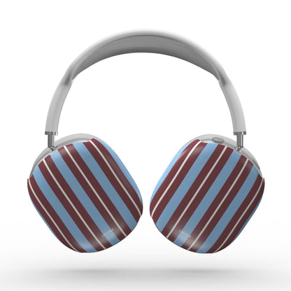 Vertical Flow - Brown & Blue - Apple AirPods Max Tough Case