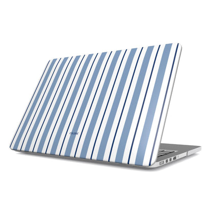 Vertical Flow - Blue - MacBook Case