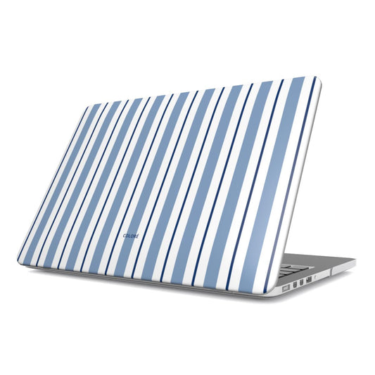 Vertical Flow - Blue - MacBook Case