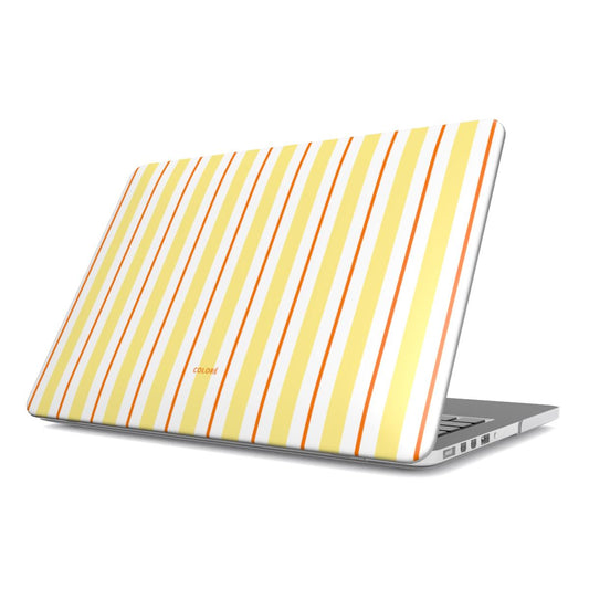 Vertical Flow - Yellow & Orange - MacBook Case