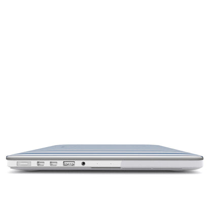 Vertical Flow - Blue - MacBook Case