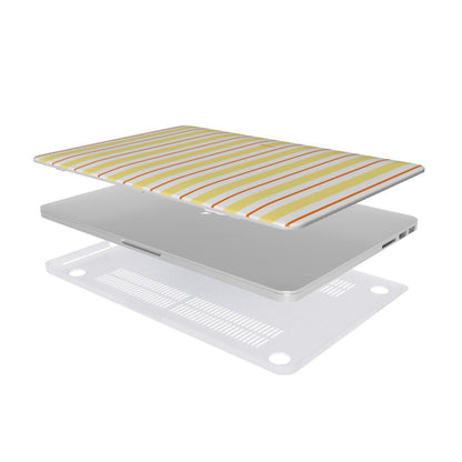 Vertical Flow - Yellow & Orange - MacBook Case