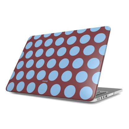 Scoop - Castanho & Azul - Capa para MacBook