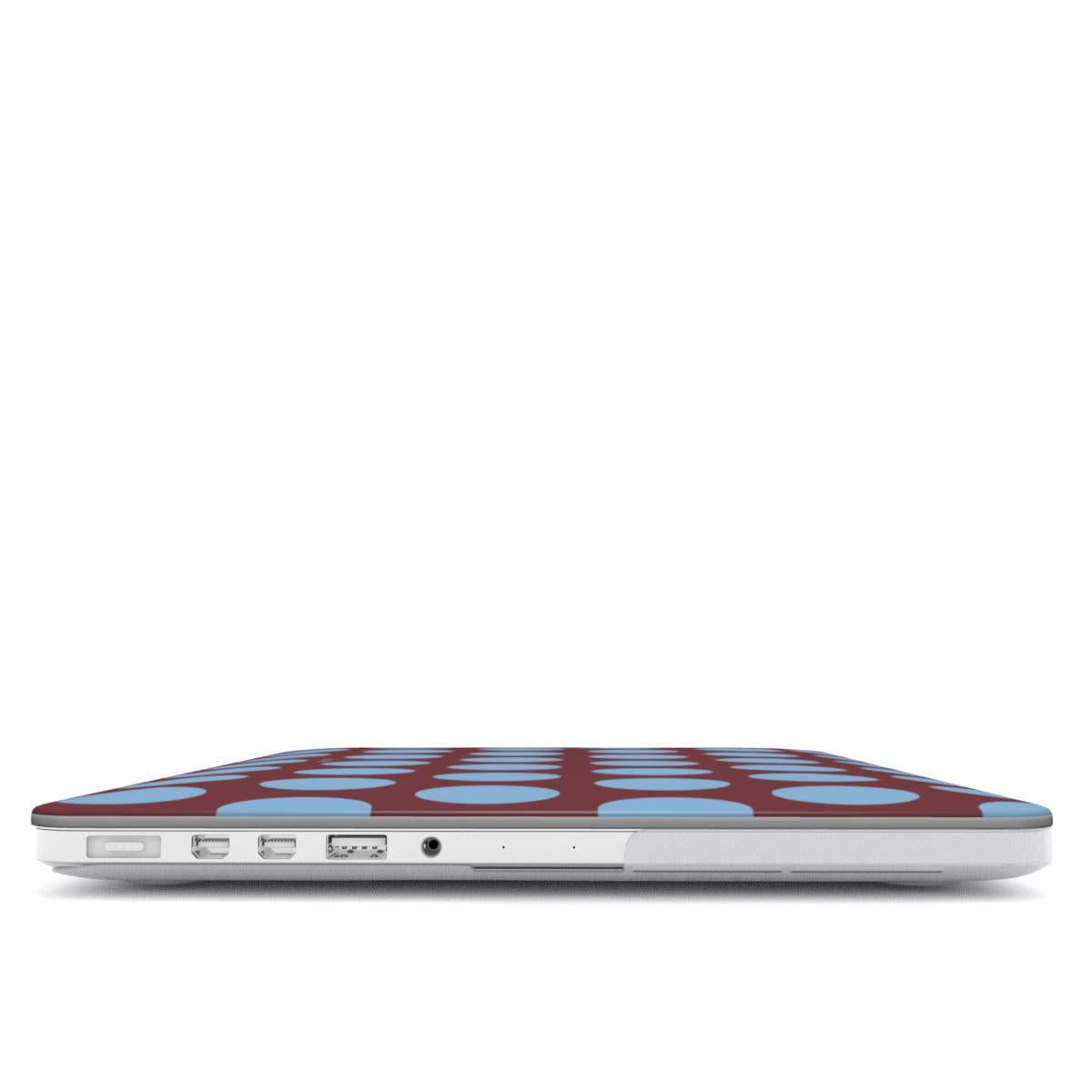 Scoop - Castanho & Azul - Capa para MacBook