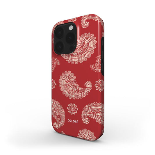 Bandana Code -  Red - Tough Phone Case Phone Tough Case