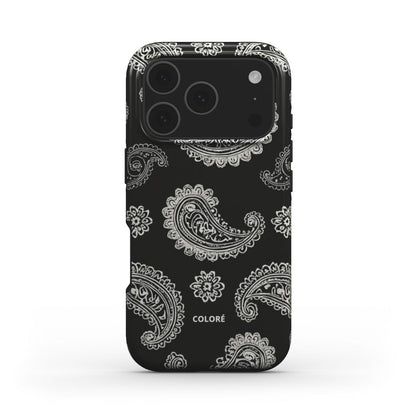 Bandana Code - Preto - Capa Resistente MagSafe para Telemóvel