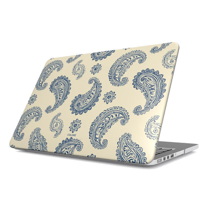 Bandana Code - Beige & Blue - MacBook Case MacBook Case