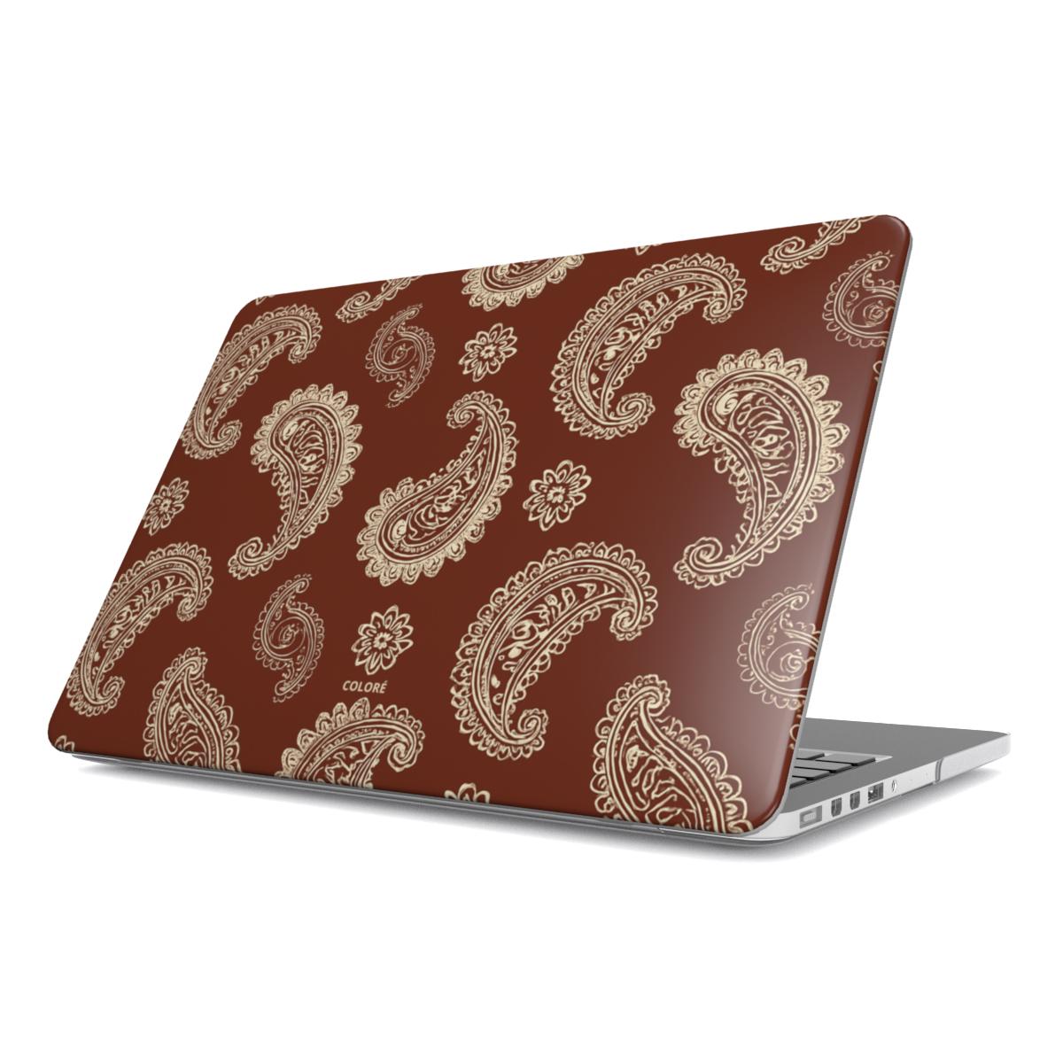 Bandana Code - Brown & Beige - MacBook Case MacBook Case