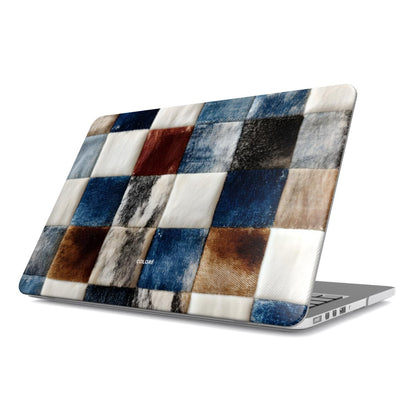 Cowfolk Code - Denim Patchwork - MacBook Case MacBook Case