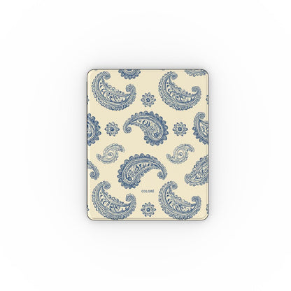 Bandana Code - Beige & Blue- Apple iPad Case iPad Case