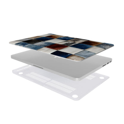 Cowfolk Code - Patchwork efeito Ganga - Capa para MacBook