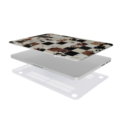Cowfolk Code - Patchwork efeito Pele - Capa para MacBook