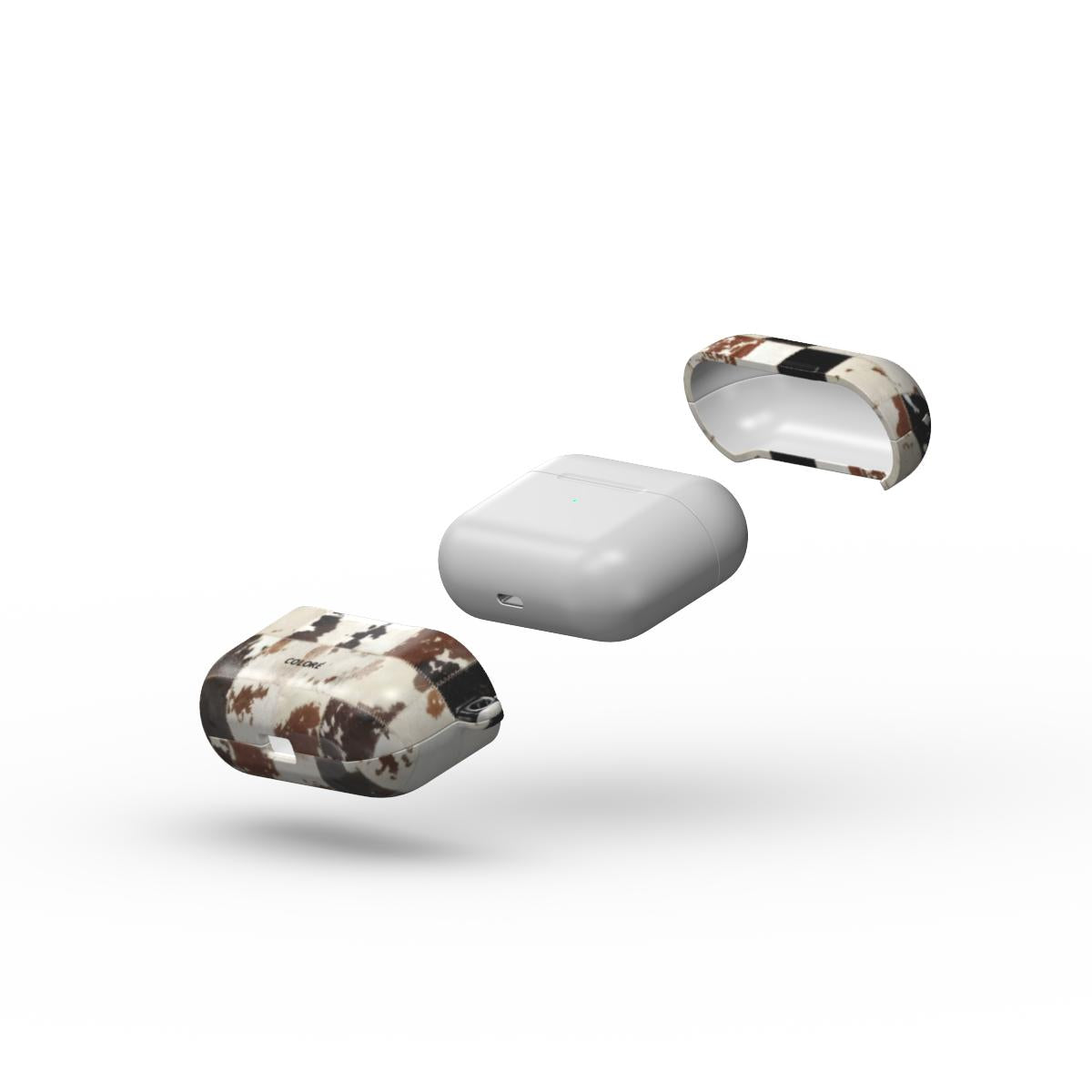 Cowfolk Code - Patchwork efeito Pele - Capa para AirPods