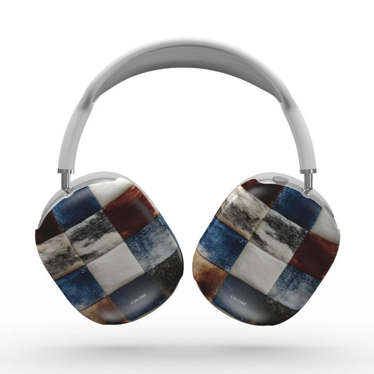 Cowfolk Code - Patchwork efeito Ganga - Capa Resistente para Apple AirPods Max