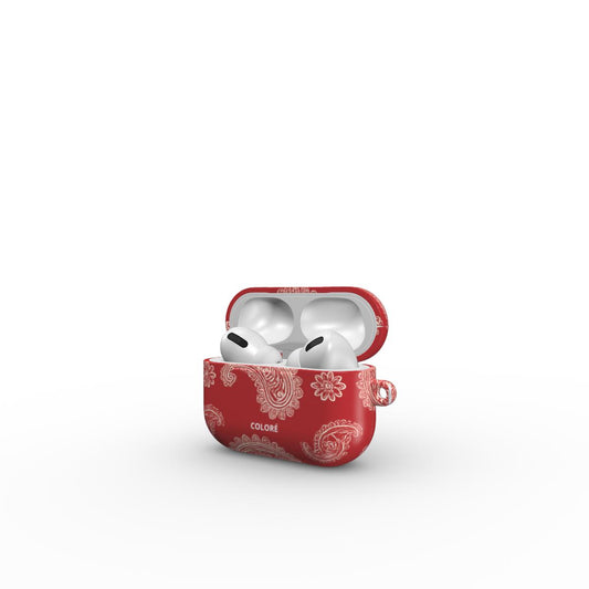 Bandana Code - Red - Airpods Case AirPods Case