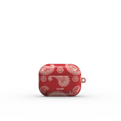 Bandana Code - Red - Airpods Case