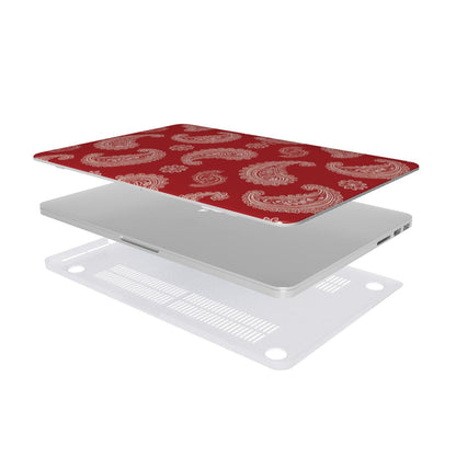 Bandana Code - Red - MacBook Case