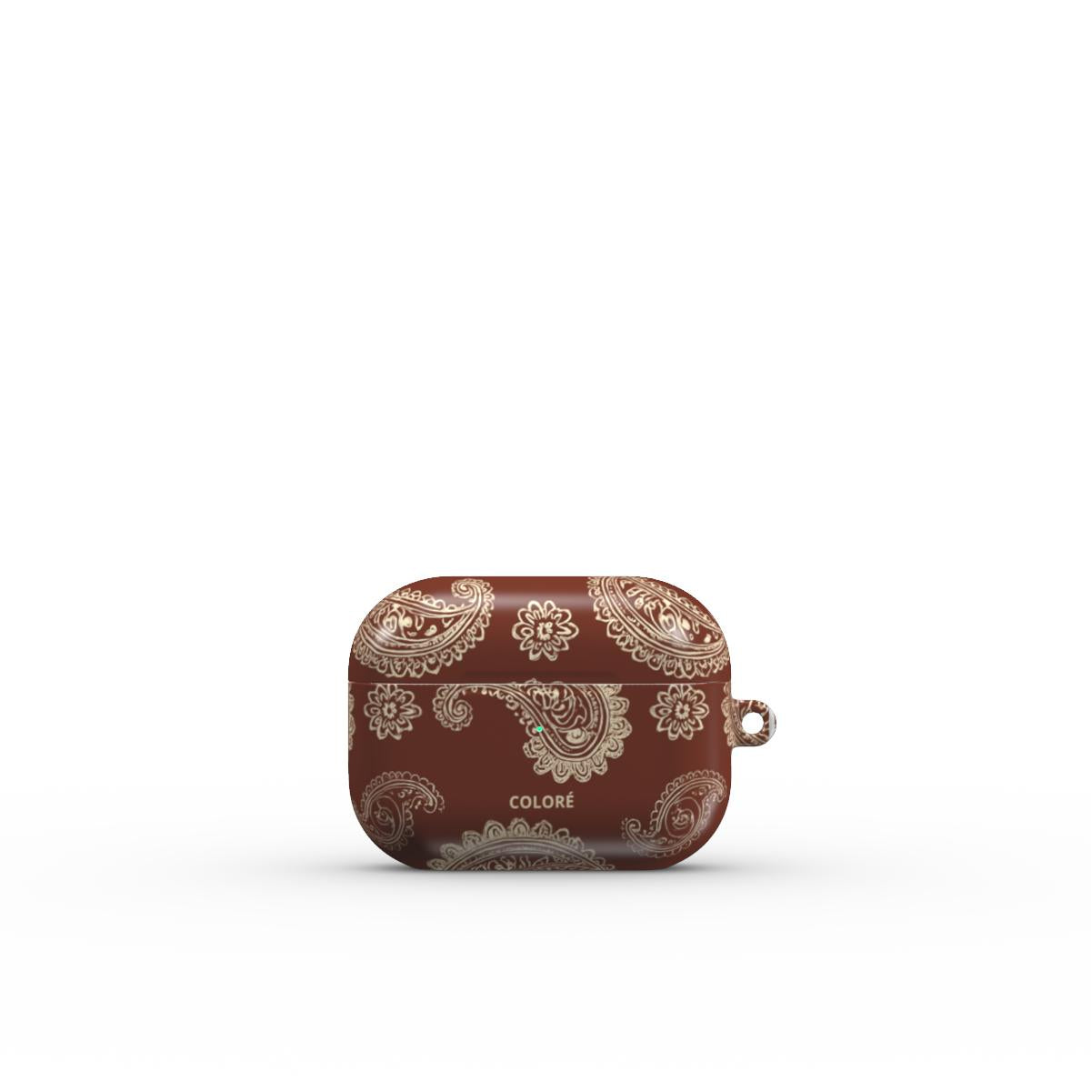 Bandana Code - Castanho & Bege - Capa para AirPods