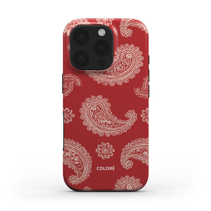 Bandana Code -  Red - Tough Phone Case