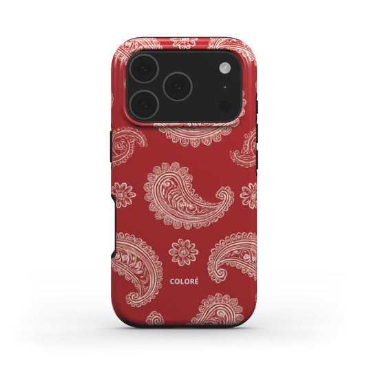 Bandana Code - Vermelho - Capa Resistente MagSafe para Telemóvel