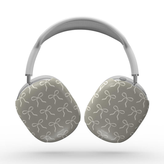 Bow Charm - Taupe - Capa Resistente para Apple AirPods Max