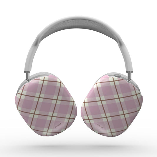 Check Charm - Rosa - Capa resistente para Apple AirPods Max