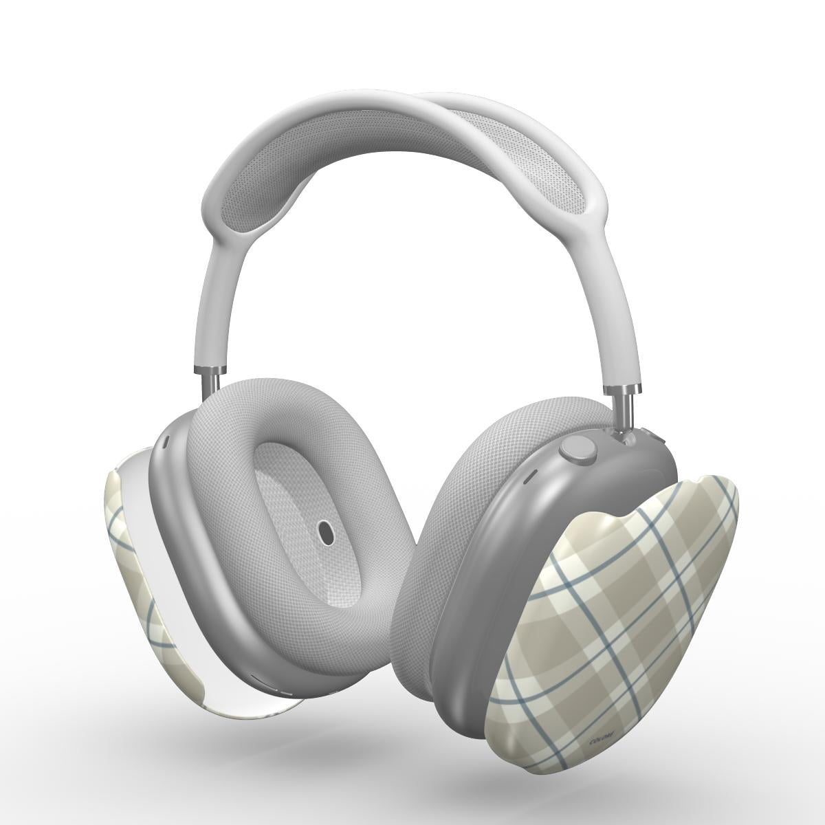 Check Charm - Taupe - Capa resistente para Apple AirPods Max