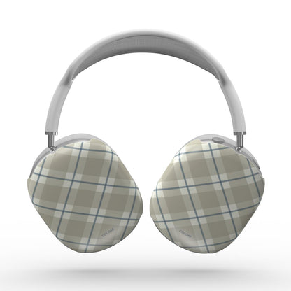 Check Charm - Taupe - Capa resistente para Apple AirPods Max