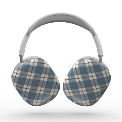 Check Charm - Azul - Capa resistente para Apple AirPods Max