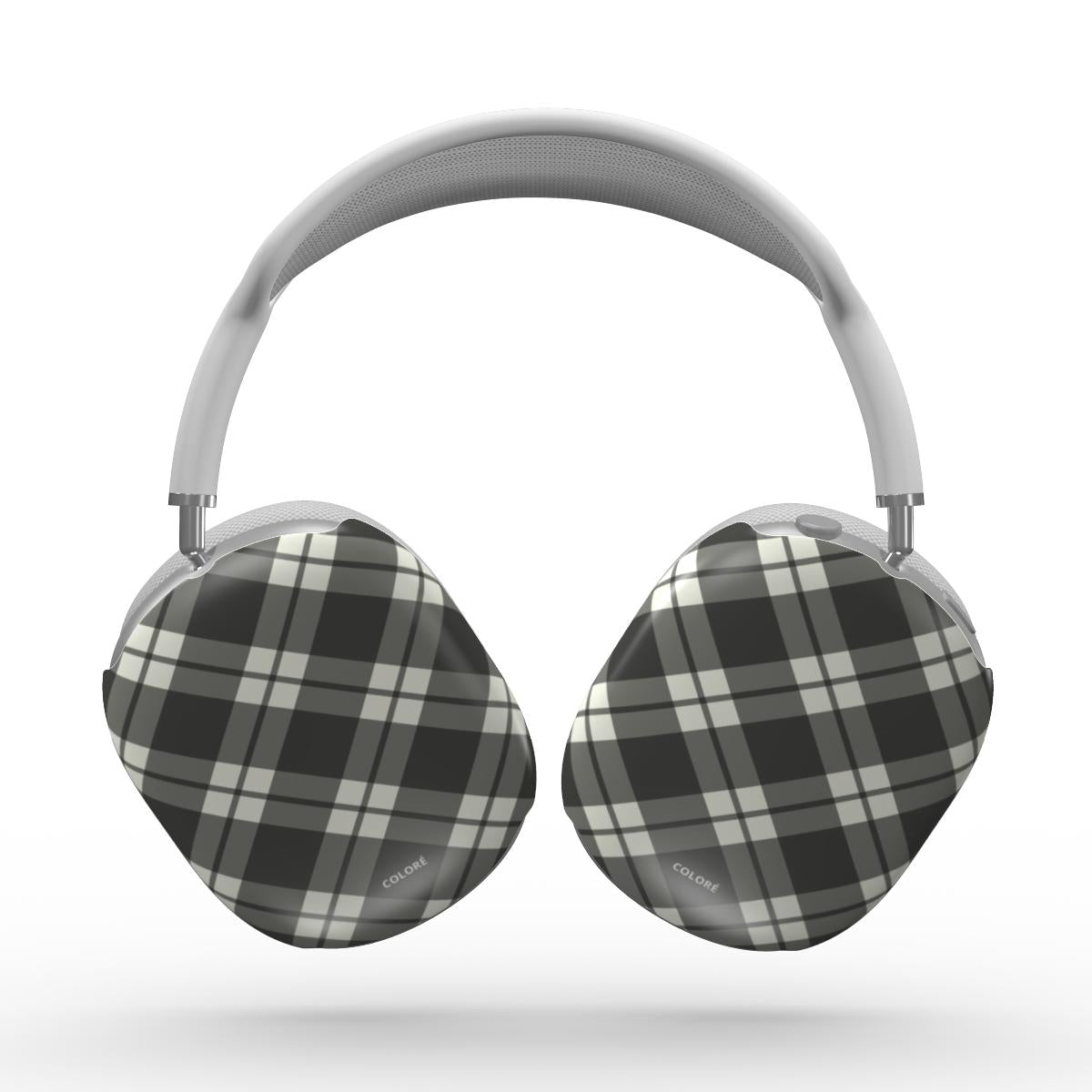 Check Charm - Preto - Capa resistente para Apple AirPods Max