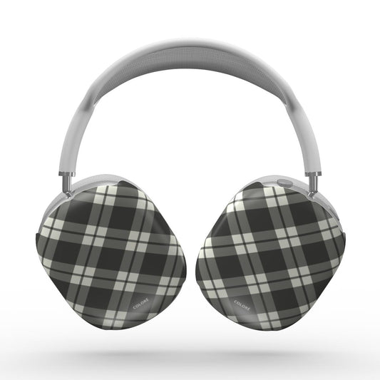 Check Charm - Preto - Capa resistente para Apple AirPods Max