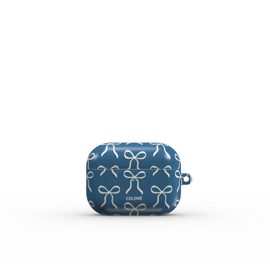 Bow Charm - Azul - Capa para AirPods