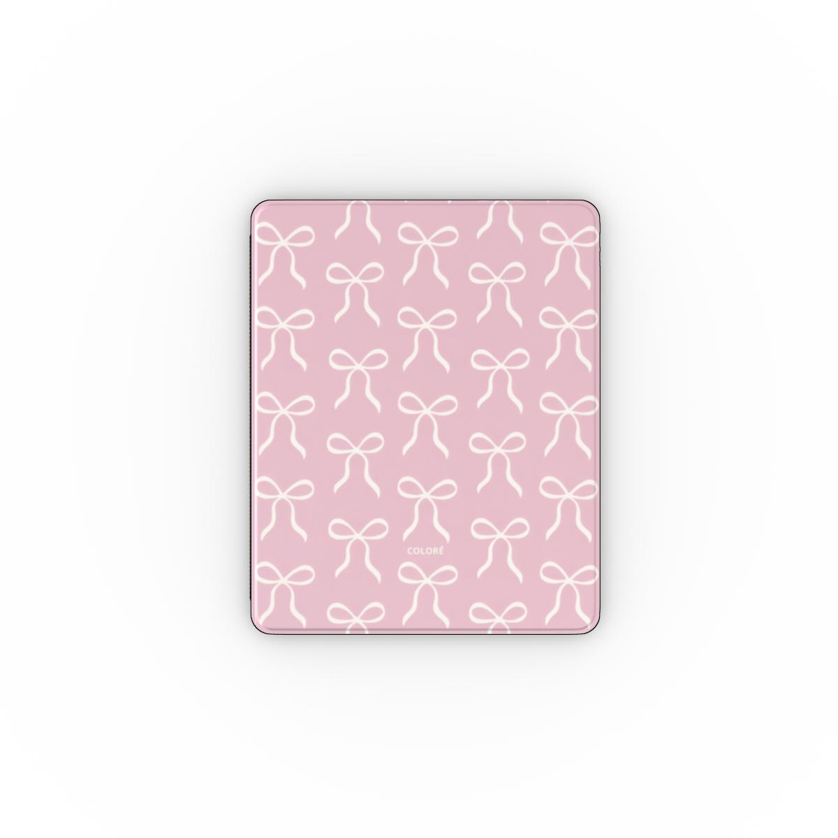Bow Charm Apple Ipad Case – Pink