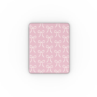 Bow Charm Apple Ipad Case – Pink