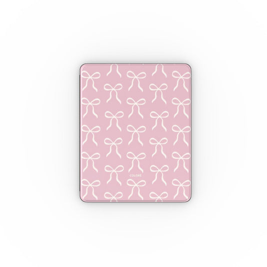 Bow Charm Apple Ipad Case – Pink